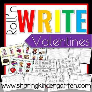 Rolln Write Valentines1 Writing Activities