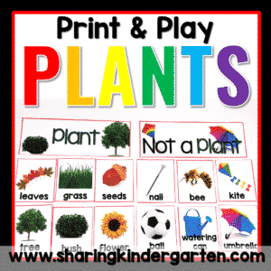 Plants & Plants Unit- What is a Plant, Parts of a Plant, Using Plants