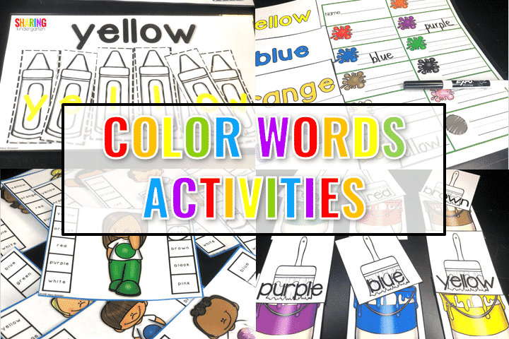 Color Word Activities
