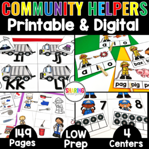 Community Helpers Activities and Centers