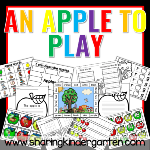 All About Apples, Apple Activities, Apple Printables, Apple Centers