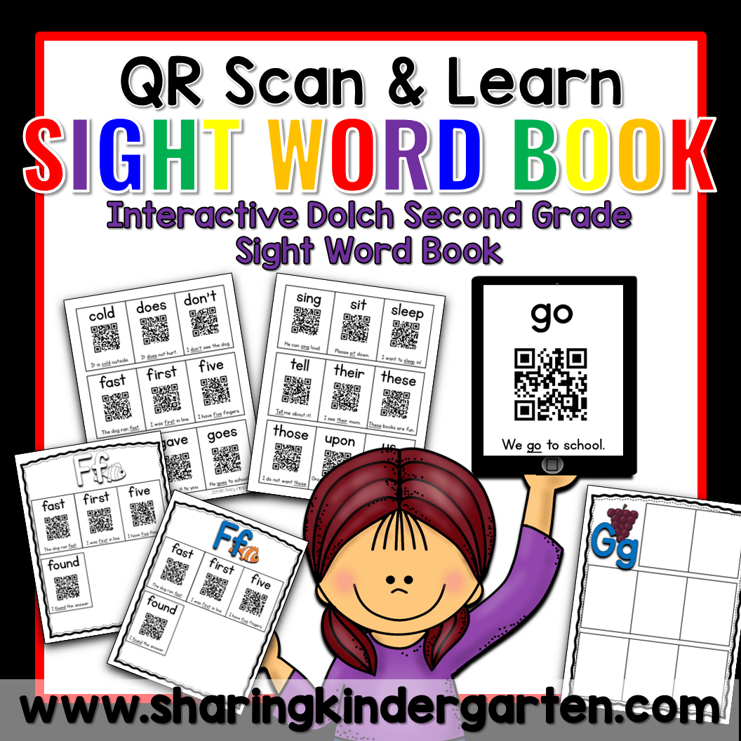 Slide192 QR Scan & Learn Second Grade Dolch
