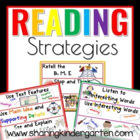 Visual Reading Strategy Cards