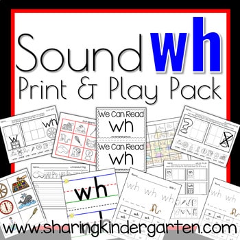 wh Digraph Activities wh