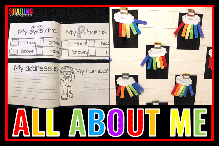 Kinder Friendly All About Me Ideas