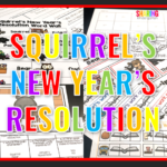 Squirrel’s New Year’s Resolution Printables