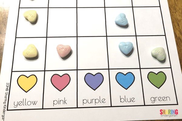 Sweetheart Math Simple & Fun SweeTart Heart Math - Sharing Kindergarten