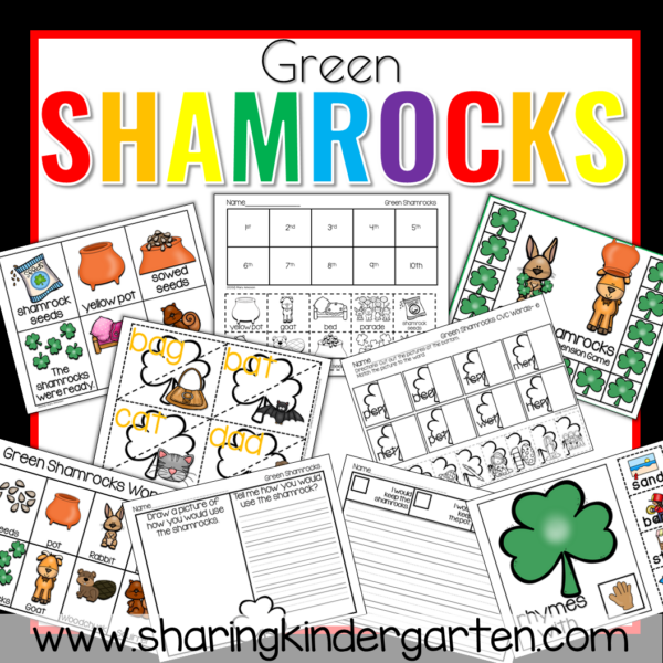 Slide1 7 Green Shamrocks