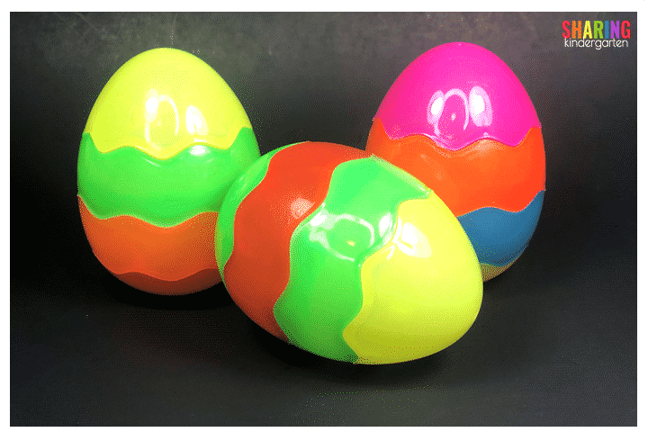 Check out the whole egg for these four piece Easter eggs.