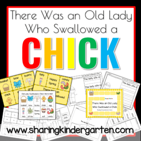 There Was an Old Lady Who Swallowed a Chick