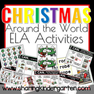 Christmas Around the World ELA Activities