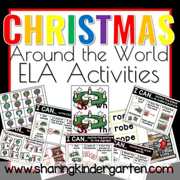 Christmas Around the World ELA Activities1 Christmas Around the World