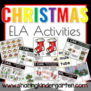 Christmas ELA Activities