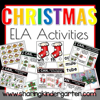Christmas ELA Activities1 Christmas