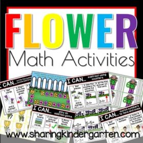 Flower Math Activities