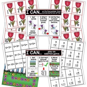Flower Math Activities2 Flower Math Activities