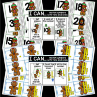 Gingerbread Math Activities - Sharing Kindergarten