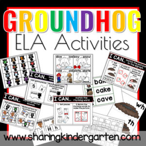 Groundhog ELA Activities