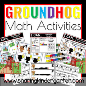Groundhog Math Activities