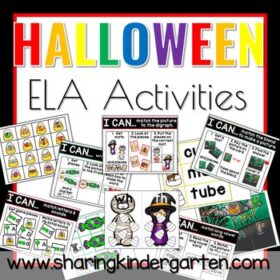 Halloween ELA Activities