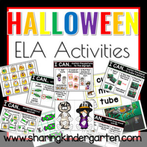 Halloween ELA Activities