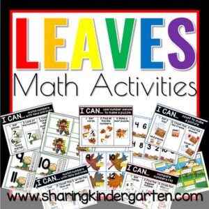 Leaves Math Activities