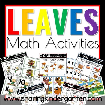 Leaves Math Activities1 Leaves Math Activities