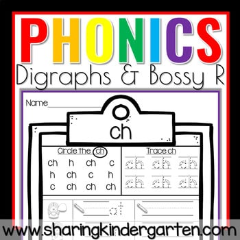 More Phonics Printables (Digraphs & Bossy R)