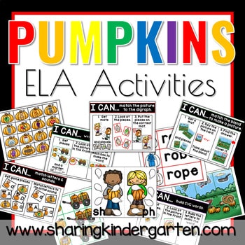 Pumpkins ELA Activities1 Pumpkins