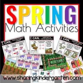 Spring Math Activities