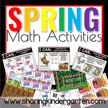 Spring Math Activities1 Spring Math Activities