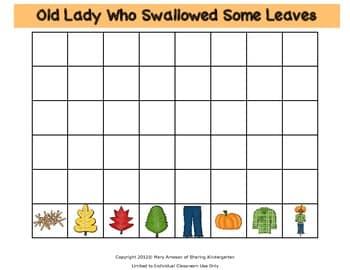 There Was an Old Lady Who Swallowed Some Leaves Math Unit3 There Was an Old Lady Who Swallowed Some Leaves