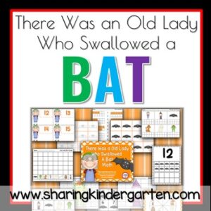 There Was an Old Lady Who Swallowed a Bat Math Unit