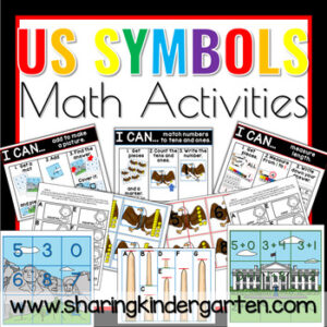 US Symbols Math Activities