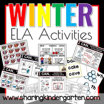 Winter ELA Activities1 Winter ELA Activities
