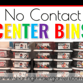 No Contact Center Bins