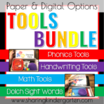 Virtual Learning Print &amp; Play - Sharing Kindergarten