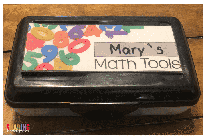 Pencil box paper & digital math tools.