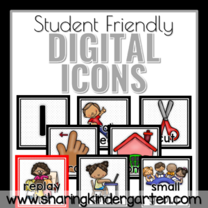 Student Friendly Digital Icons