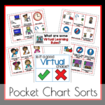 Virtual Learning Print &amp; Play - Sharing Kindergarten