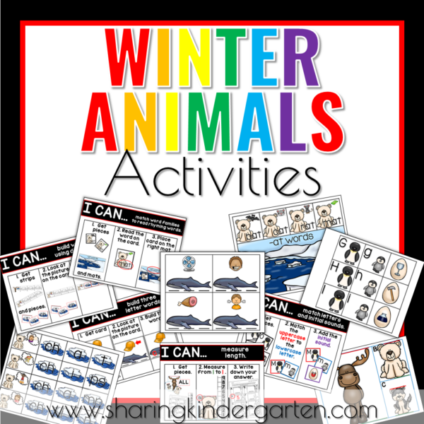 Slide1 3 Winter Animal Activities