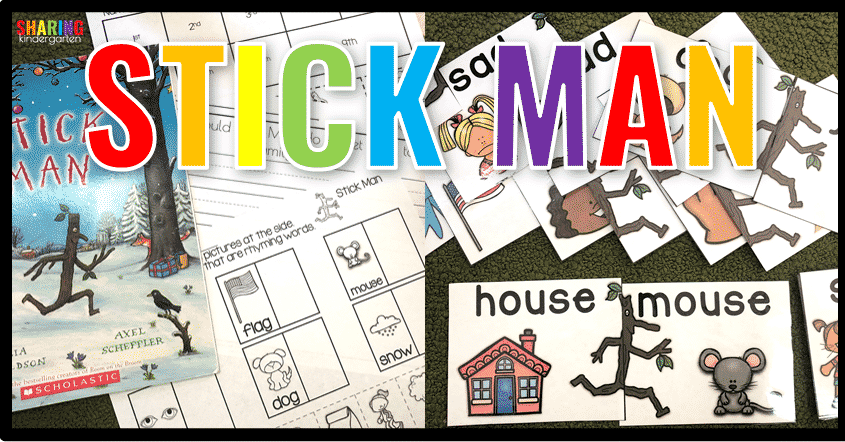 Check out the book Stick Man and discover literacy ideas for December.