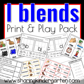 L Blends: Print & Play