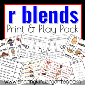 R Blends: Print & Play