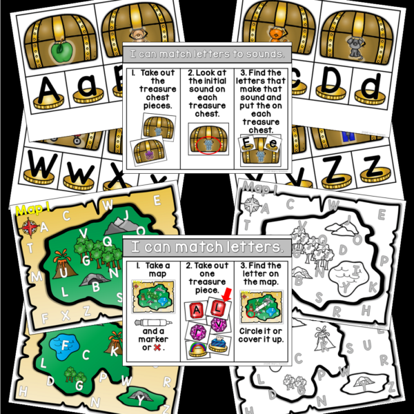 Slide3 6 Treasure and Pirate Themed ELA Activities