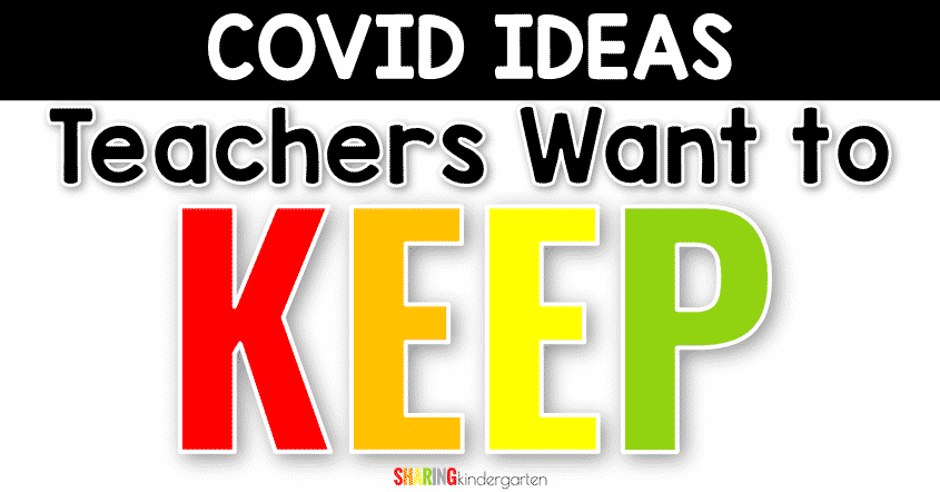 Covid ideas teachers want to keep going