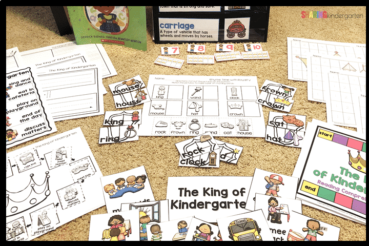 The King of Kindergarten printables and activities.