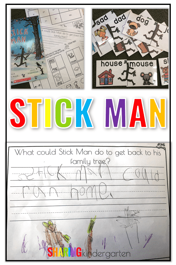 Stick Man printables and learning materials.
