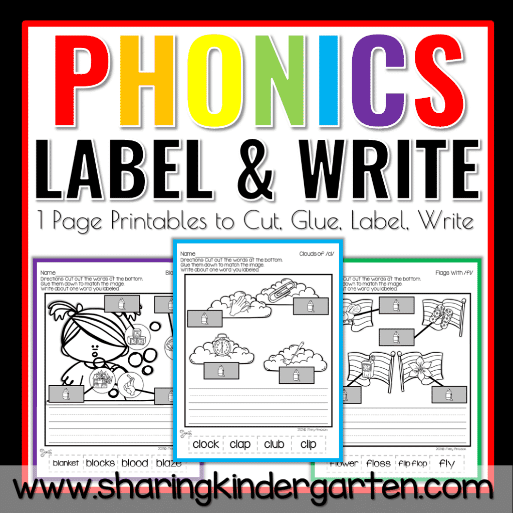 Blends Label & Write: L, R, S Blends