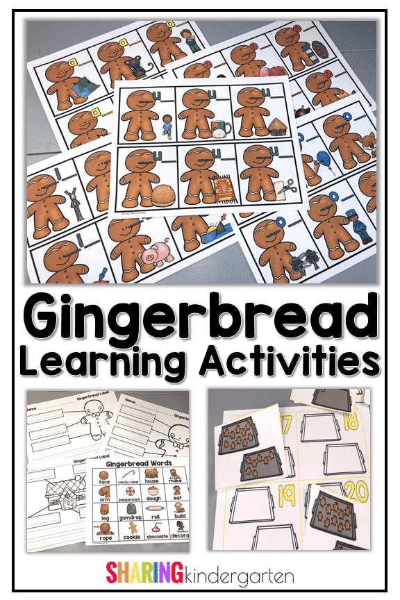 Gingerbread Learning Activities